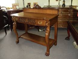 4 antique feathered plumes& eagle ball clawfoot bathtub tub feet legs cast iron here is a beautiful set of bathtub feet for a victorian clawfoot tub. Antique Oak Server W Claw Feet Lions Heads Circa 1900 Antique Oak Furniture Oak Furniture Furniture