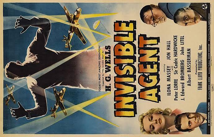 Invisible Agent Movie (1942) Ilona Massey, Jon Hall, Peter Lorre