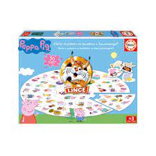 Fintanto che non è il tuo turno, la lince della mesa prende +0/+2. Peppa Pig Juego De Mesa Mi Primer Lince Educa Borras Tienda De Juguetes Y Videojuegos Jugueteria Online Toysrus