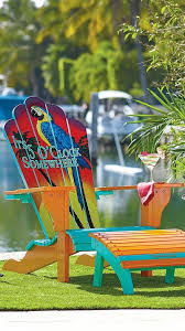 Our Margaritaville Adirondack Chair Features Everything You Love About Classic Adirondack Furniture But Adirondack Chairs Diy Outdoor Furniture Plans Diy Chair