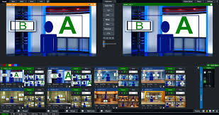 Virtual Set Volume 5 Live Video Streaming Virtual Virtual Studio