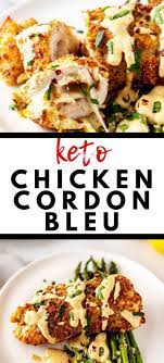 Keto Chicken Cordon Bleu Oven Or Air Fryer Kicking Carbs Recipe Keto Recipes Dinner Chicken Cordon Bleu Recipes