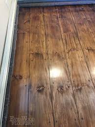 Wide Plank Pine Stain Refinish Windham Nh Refinishing Floors Wide Plank Plank