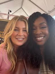 A good friend of mine received her star yesterday ❤️ Congrats to thee Ellen  Pompeo!