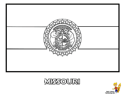 Missouri State Flag Coloring Day Tell Other Kids You Found Yescoloring Http Www Yescoloring Com St Flag Coloring Pages Coloring Pages Missouri State Flag