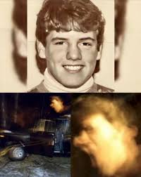 Mysterious face appears in car crash photo