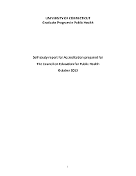 Https Mph Uconn Edu Wp Content Uploads Sites 2779 2019 05 Mph Self Study Pdf