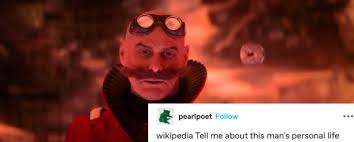 oh dark, the darkness that dozes in the dusk — regular citizens after  watching dr robotnik's...