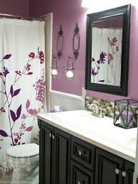 A bright contemporary bathroom done in purple. Adpba45 Astounding Dark Purple Bathroom Accessories Today 2020 11 21