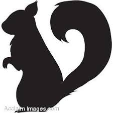 Black And White Squirrel With Acorn Clipart Squirrel Silhouette Squirrel Silhouette Silhouette Clip Art Silhouette Stencil