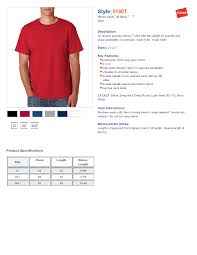 Hanes White T Shirt Size Chart Dreamworks