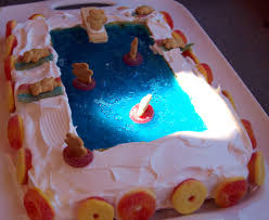 Pool Party Cake Life In Pleasantville