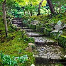 Could Someone Please Landscape My Garden Like This I Just Love A Mossy Garden They Have Such A Calming Vibe Japanese Garden Japanese Garden Design Garden