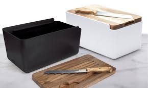 Avanti frosted roll top bread bin. Hudson Bread Bin Black Wooden Cutting Board S P Bliss Gifts Homewares