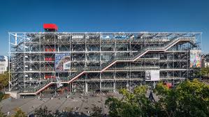 Pompidou Centre In Paris Completed In 1977 Which Rogers Designed Together With Italian Architect Renzo Piano Architecture Architect Architectural Competition