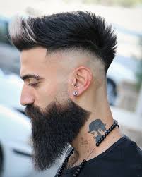 Mohawk and faded star hair design haircut peanut clipper whal video. 15 Best Faux Hawk Fade Haircuts For Men In 2021