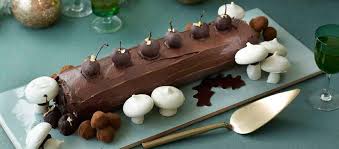 Val S Black Forest Yule Log Recipe Yule Yule Log British Baking