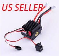 High Voltage Waterproof 320A Brushed ESC Speed Controller For RC Car Boat  Motor