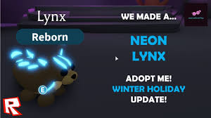 The ahs says it usually has only a handful of older animals who have been at one of its shelters for two weeks or more without being adopted. J F Playz Roblox Adopt Me Making A Neon Lynx Adoptme Adoptmewinterholiday Youtube