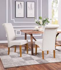 Swivel and rock your way to luxurious outdoor dining using this real living ridgewood chair set. Tufted Standard Table Height Dining Chairs 2pcs Upholstered High Back Padded Dining Chairs W Nailhead Trim Parsons Linen Fabric Dining Chair With Solid Wood Legs For Home 300lbs S8603 Walmart Com Walmart Com