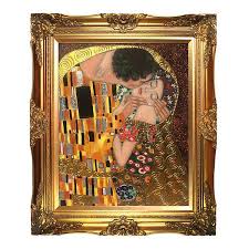 Check spelling or type a new query. La Pastiche The Kiss By Gustav Klimt 28 Framed Wall Art
