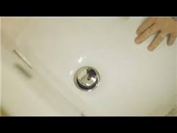 How do i remove a stuck kitchen aerator tip? Bathroom Repair How To Repair A Foot Lock Bathtub Drain Youtube