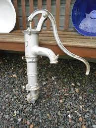 Vintage cast iron pitcher water well hand pump cabin farm cottage decor. Antiques Atlas French Cast Iron Hand Water Pump