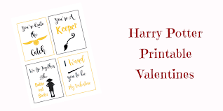 Or you could text them the valentines throughout the day, giving them a hint as to what awaits them. Harry Potter Valentines Free Printable Cards Diary Of A So Cal Mama