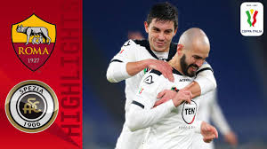 Mapei stadium (reggio emilia) arbitro: Roma 2 4 Spezia Saponara Seals Victory In Extra Time Coppa Italia 2020 21 Youtube