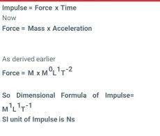 May 03, 2021 · mirror formula. What Is The Dimensional Formula Of Impulse Quora