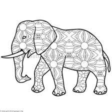 You can now print this beautiful elephant for adults color hard difficult coloring page or color online for free. Pin On Vychytavky