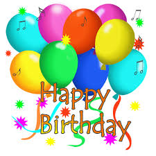 Clip art happy birthday flowers and balloons. Birthday Clip Art And Free Birthday Graphics