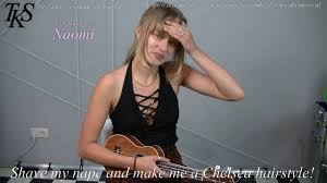 Your skin is more sensitive and prone to ingrown hairs right after shaving, so any friction. Shave My Nape And Make Me A Chelsea Haircut Naomi By Tks Youtube