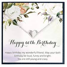 Give your 60th birthday gift for her a little personality with customization. Amazon Com 60th Birthday Gifts For Women Birthday Gift Ideas 60th Birthday Gifts For Mom Sixtieth Birthday Gift Ideas 60 Birthday Bracelet For 60 Birthday Gifts Handmade