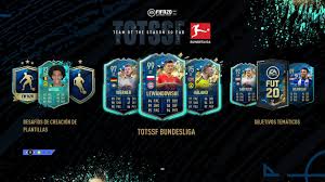 Es adictivo, divertido y muy competitivo. Guia Fifa 20 Totssf Todas Las Cartas De La Bundesliga Alemana Del Equipo De La Temporada Y Los Nuevos Objetivos Tematicos