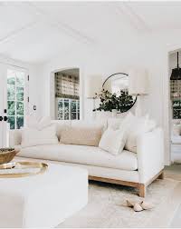 Like The Style Of The Sofa On Legs White Walls Etc Dreamhomelivingroom Farm House Living Room Farmhouse Decor Living Room Modern Farmhouse Living Room