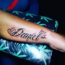An armband tattoo usually goes on the upper arm, or more accurately the upper bicep. 100 Memorable Name Tattoo Ideas Designs Top Of 2019