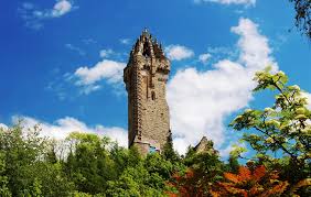 Wallace Monument in Scotland