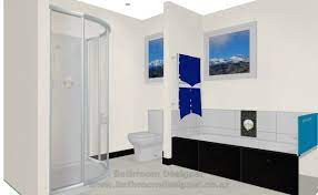 It features with a bevelled ceramic top and 2 spacious modern drawers with recessed handles. Modern Bathroom Design Nz Inside 3d Bathroom Design 3dbathroomdesign Bathroomdesignnz Bathroomdes 3d Bathroom Design Modern Bathroom Bathroom Design Layout