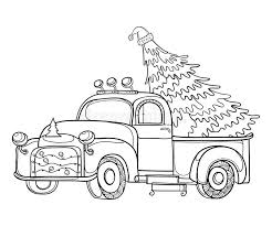 The escalade is one of the cars that falls in this category. Christmas Truck Coloring Page Novocom Top