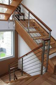 Pin By Ruth David On Railings Metal Stair Railing Interior Railings Interior Stair Railing