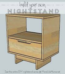 This nightstand features a drawer plus a lower shelf but thats not all! Nightstand With Hidden Compartment Pdf Free Woodworking Plan Com