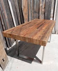 Custom Handmade Rustic Industrial Modern Reclaimed Wood Etsy Rustic Industrial Dining Table Reclaimed Wood Dining Table Wood Dining Room