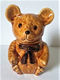 Bear Honey Pot Honey Jar Devon Pottery In 2020 Vintage Teddy Bears Pottery Honey Jar