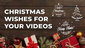 Free Animated Christmas And New Year Greetings Titles After Effects Template Animated Christmas New Year Greetings Christmas And New Year