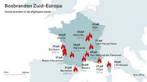 Ook heeft het land de afgelopen jaren te maken gehad met extreme droogtes, overstromingen en bosbranden die volgens wetenschappers verergeren door de klimaatverandering. Brand Na Brand In Zuid Frankrijk En Spanje Nos