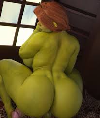 Rule 34 - 3d (artwork) Artist Request Ass Big Butt Futanari Green Skin  Princess Fiona Red Hair Shrek | 7562192