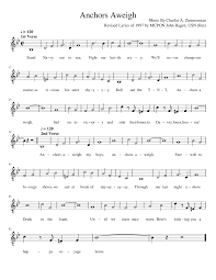 Anchors aweigh, my boys, anchors aweigh. Anchors Aweigh Sheet Music For Tenor Solo Musescore Com