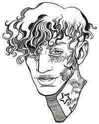 I'd like to read this book on kindle. Coloring Page Famous People Lil Skies 1