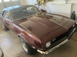 Image result for Cordovan Maroon 1968 Camaro
